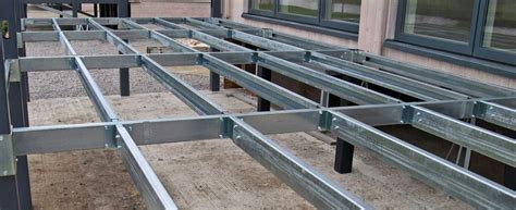 metal brackets for decking|galvanised subframe for decks.